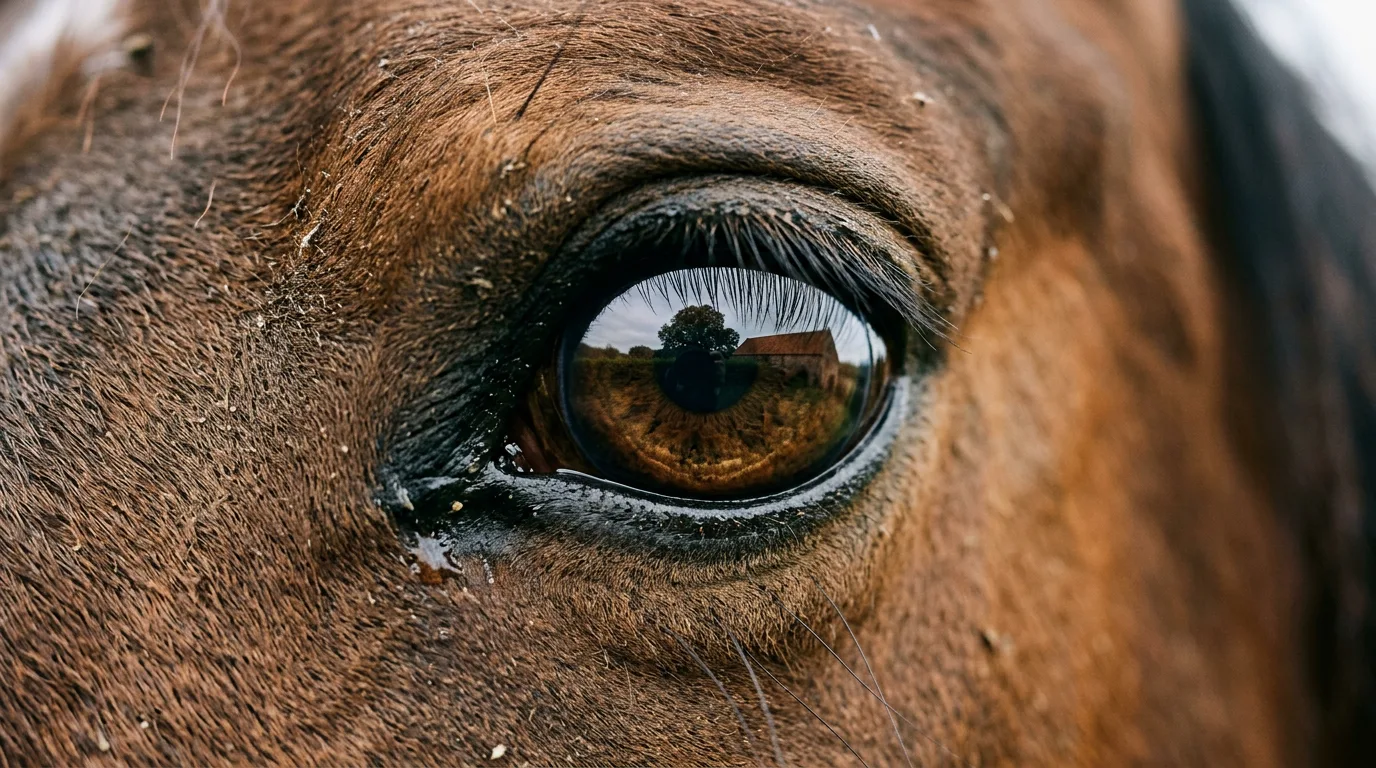 Un regard de cheval, Écuries de la Louve, Belley