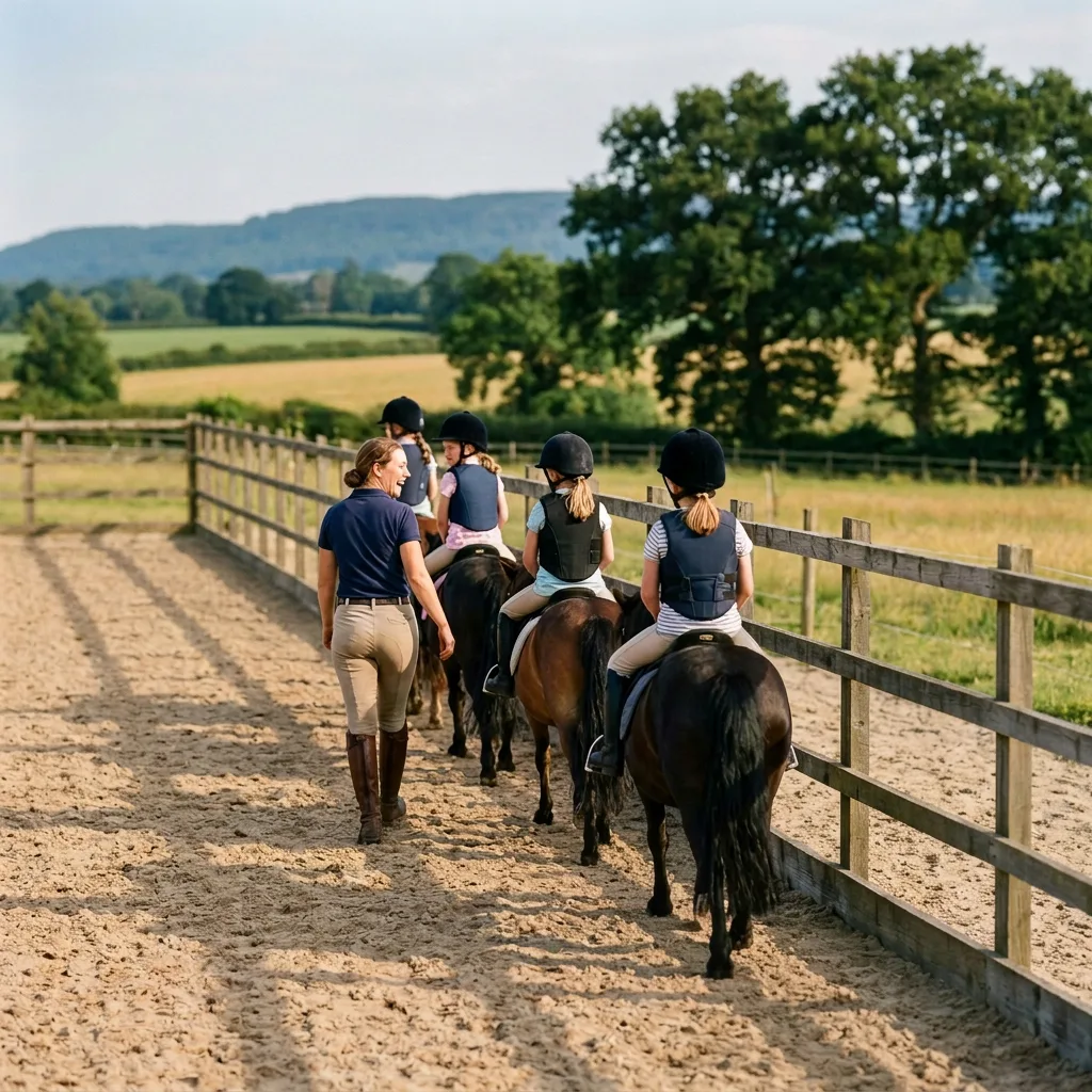 Cours de poney à Belley, Ain